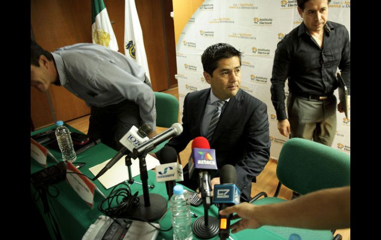 PIE DE FOTO: El consejero presidente del IEPC, Tomás Figueroa, no se pronunció respecto al debate de #YoSoy132. ARCHIVO  /