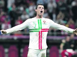 Cristiano celebra el gol con el que Portugal derrotó a los checos para instalarse en la antesala de la final. REUTERS  /