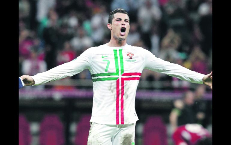 Cristiano celebra el gol con el que Portugal derrotó a los checos para instalarse en la antesala de la final. REUTERS  /