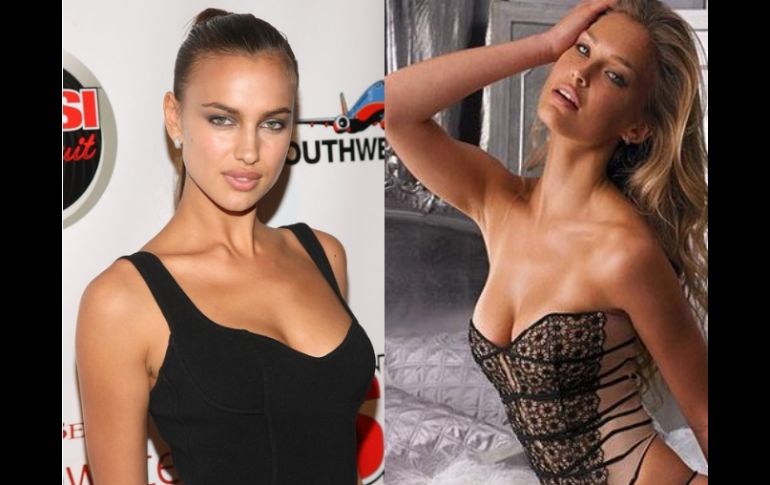 Las mofas de Refaeli (der.) no fue bien recibido por Irina Shayk (izq). ESPECIAL  /