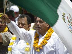 López Obrador vuelve a negar vínculos con el Presidente venezolano, Hugo Chávez. EFE  /