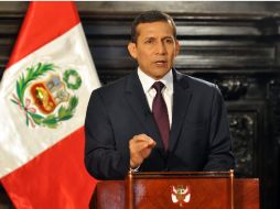 El presidente peruano Ollanta Humala dijo que será ''garante'' para que proyecto minero cumpla con normas ambientales. EFE  /