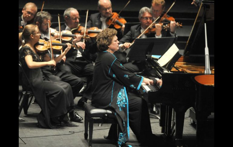 La pianista francesa Brigitte Engerer, nacida en Túnez, formada en la escuela rusa, murió a los 60 años de edad. AFP  /