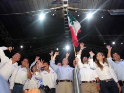 En el evento estuvieron presentes los candidatos a las presidencias municipales del Partido Acción Nacional.  /