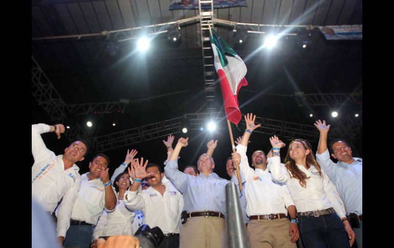 En el evento estuvieron presentes los candidatos a las presidencias municipales del Partido Acción Nacional.  /