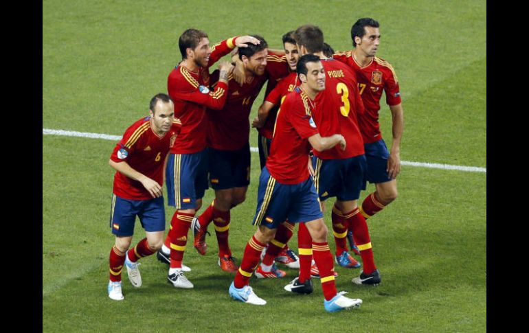 Los rivales de España en esta Eurocopa están cambiando su identidad para protegerse. EFE  /