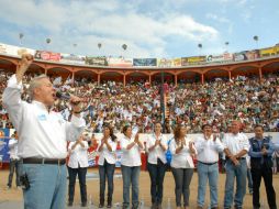 Los panistas advierten que ganarán la elección y obtendrán el cuarto gobierno emanado de Acción Nacional. ESPECIAL  /