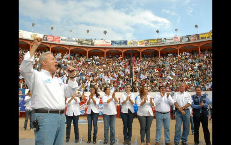 Los panistas advierten que ganarán la elección y obtendrán el cuarto gobierno emanado de Acción Nacional. ESPECIAL  /