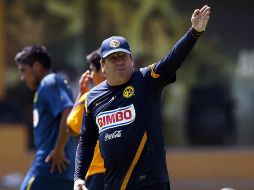 Herrera afirmó que no le espantan las contrataciones de ningún equipo, pues América jugará de 'tú a tú' con cualquier rival. ARCHIVO  /