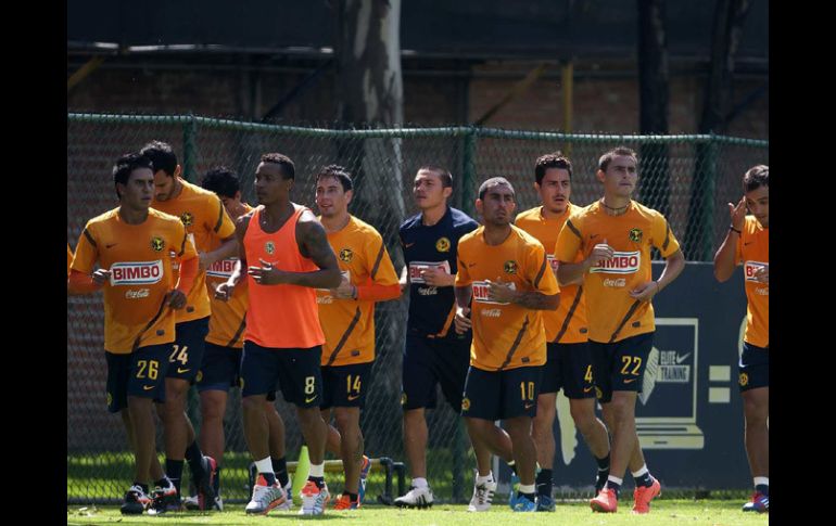 Las Águilas del América se preparan para la próxima temporada. MEXSPORT  /