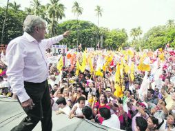 López Obrador afirmó reiteradamente que ganará el domingo. EL UNIVERSAL  /