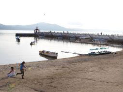 El Lago de Chapala se ubica al 47.63% de su capacidad. ARCHIVO  /