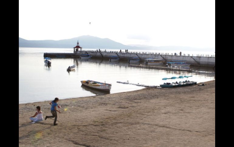 El Lago de Chapala se ubica al 47.63% de su capacidad. ARCHIVO  /