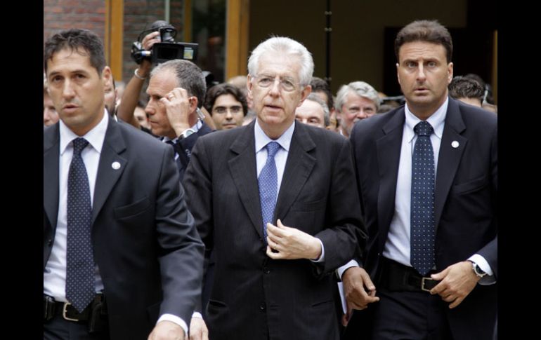 La Cámara de diputados italiana aprobó hoy la polémica reforma laboral del gobierno de Mario Monti. AP  /