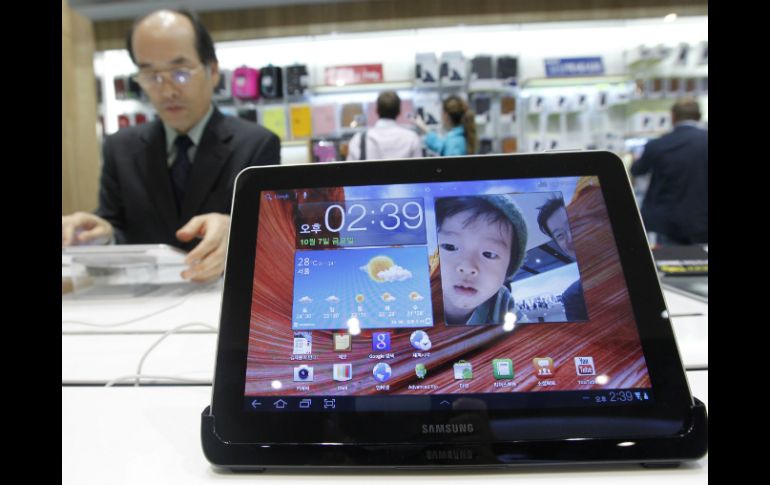 La nueva tableta Galaxy Tab 10.1 de Samsung. REUTERS  /