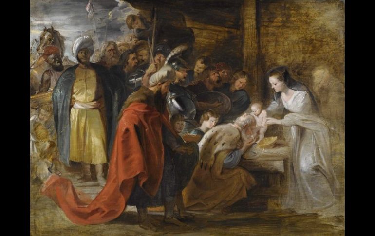 La adoración de los Magos. Obra de Pedro Pablo Rubens, nacido en 1577. ARCHIVO  /