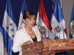 Marisela Morales participó en la sesión inaugural de la Segunda Consulta Técnica contra el Crimen Organizado Trasnacional. NOTIMEX  /