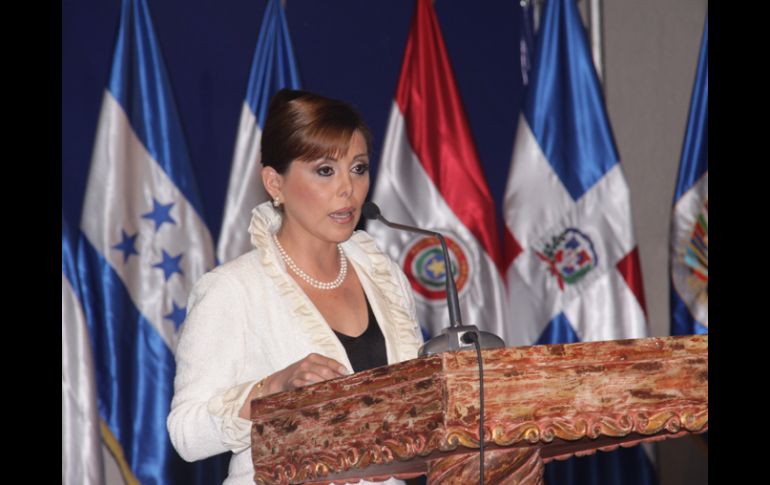 Marisela Morales participó en la sesión inaugural de la Segunda Consulta Técnica contra el Crimen Organizado Trasnacional. NOTIMEX  /