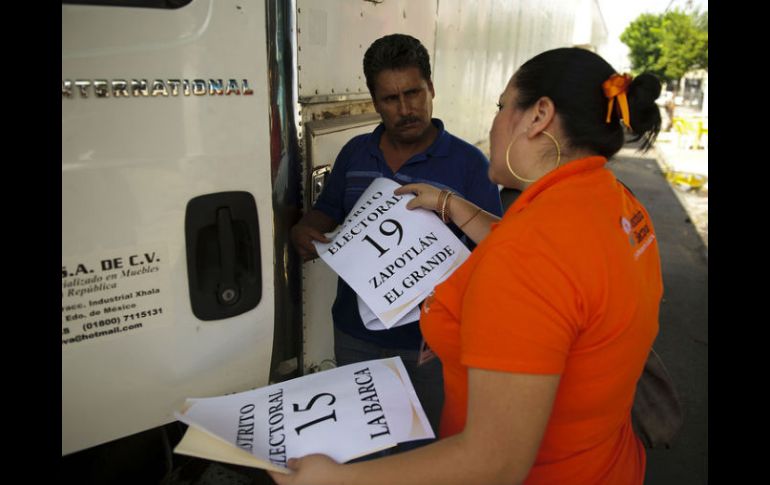 El pasado 16 de junio llegó el material electoral a la bodega del IEPC en Jalisco. ARCHIVO  /