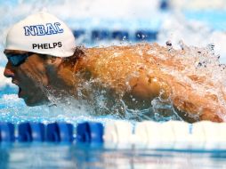 Michael Phelps ya está clasificado en 200 metros estilo libre, en los 400 combinados y en los 200 metros mariposa. AFP  /