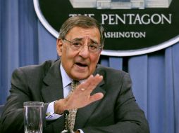 El secretario de Defensa, Leon Panetta, habla durante una conferencia de prensa en el Pentágono en Arlington, Virginia. AFP  /