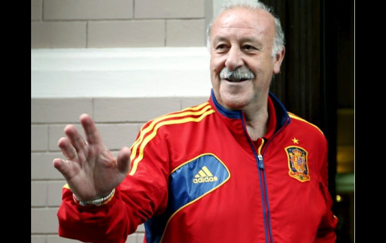 El seleccionador, Vicente Del Bosque afirmó que el rival de su equipo en la final del domingo en la Eurocopa2012 Italia, es fuerte. EFE  /