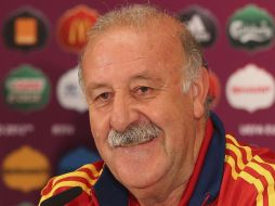 Del Bosque no acepta el favoritismo que se quiere dar a la selección española. AP  /