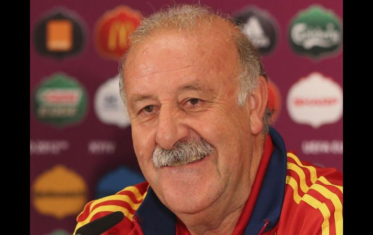 Del Bosque no acepta el favoritismo que se quiere dar a la selección española. AP  /