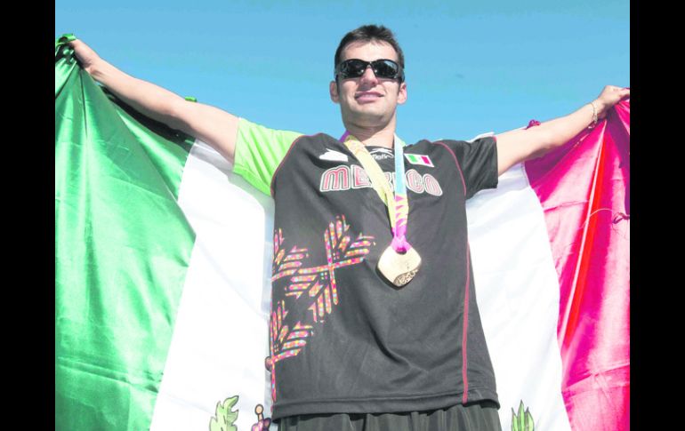 Oscar Soto ganó el oro en los Juegos Panamericanos de Guadalajara 2011. MEXSPORT  /