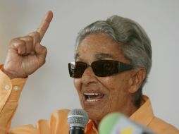 María Isabel Anita Carmen de Jesús Vargas tiene 93 años de edad y ha vivido en México casi toda su vida. ARCHIVO  /