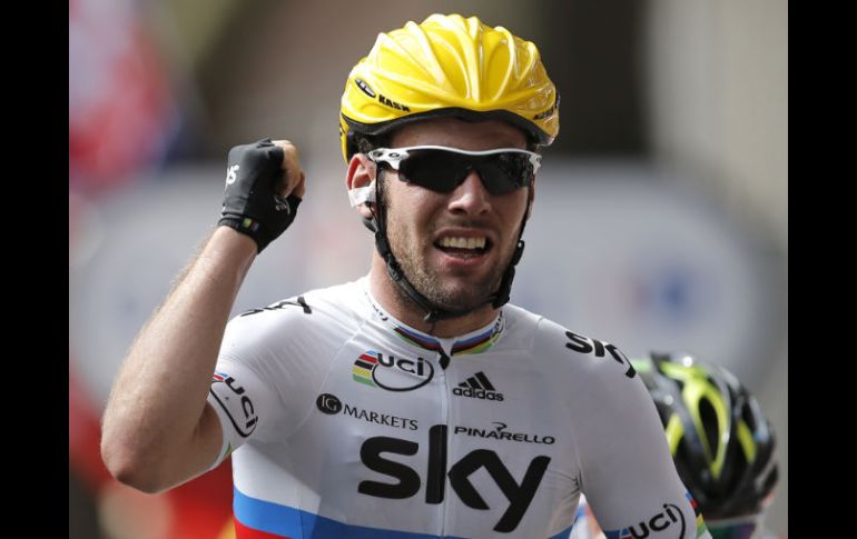 Cavendish había perdido ante Guardini en la decimoctava etapa del Giro de Italia. AP  /