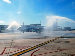 Interjet tiene una flota actual de 34 aviones, al final de este año espera reunir 37 unidades Airbus A320 de última generación. ARCHIVO  /