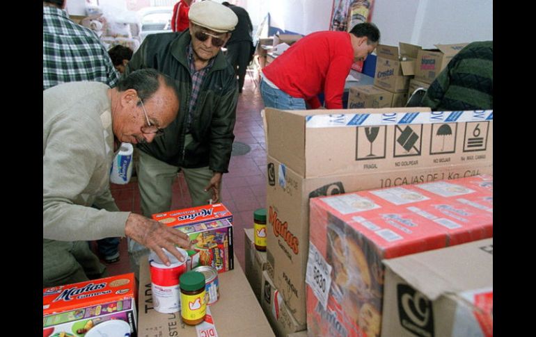 Los insumos que se pueden adquirir a través del Fonden, en caso de emergencias, son despensas alimenticias. ARCHIVO  /