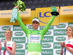 Entró pletórico, moviendo los brazos como un atleta de 100 metros. EFE  /