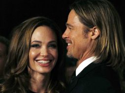 Angelina y Brad Pitt se encuentran preparando su boda. ARCHIVO  /