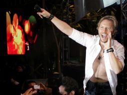 Schajris también ofrecerá tres conciertos que forman parte de su ''Tour Grandes Canciones'' en ciudades peruanas. ARCHIVO  /