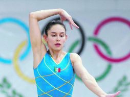 La gimnasta regiomontana será la única participante mexicana en esa disciplina en Londres 2012. MEXSPORT  /