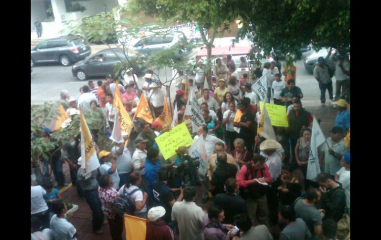 Los manifestantes dicen contar con pruebas, como videos, fotografías y testimonios.  /