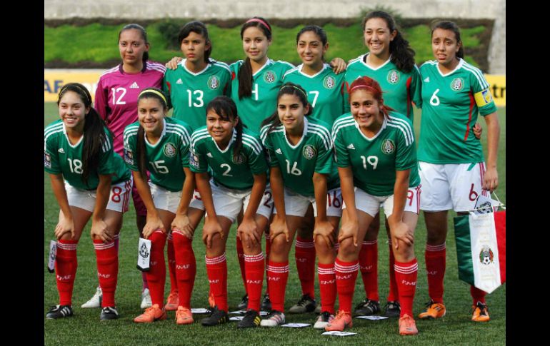 Se trata de la segunda participación del Tri femenil Sub-17 en este certamen. ARCHIVO  /