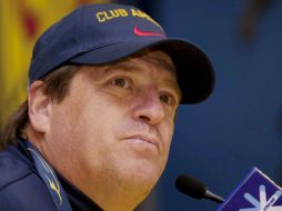 Miguel Herrera destacó el ''acoplamiento'' de sus refuerzos al equipo, en conferencia de prensa. MEXSPORT  /