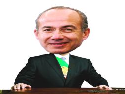 El Presidente de México, Felipe Calderón Hinojosa.  /