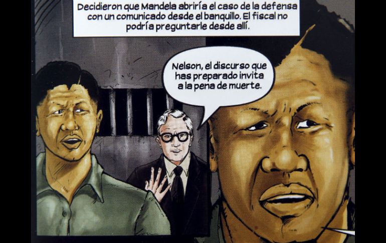 El libro muestra cómo el líder sudafricano logró, pese al tiempo que estuvo entre rejas, reconciliar un país. EFE  /