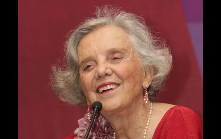 Elena Poniatowska, activista social que comprende el valor de la cultura. ARCHIVO  /