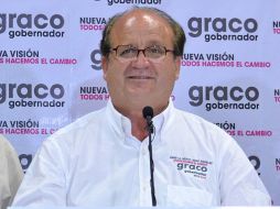 El perredista se reunirá con Marco Adame, actual gobernador de Morelos, y dará a conocer miembros de su gabinete. ESPECIAL  /