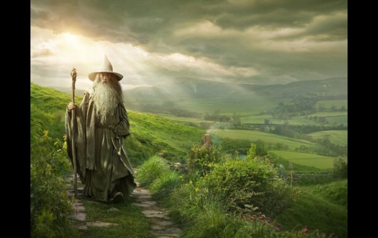 Primer cartel de la película 'El hobbit: Un viaje inesperado', del director Peter Jackson. ESPECIAL FACEBOOK  /