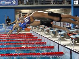 En el Complejo Scotiabank se llevó a cabo la primera eliminatoria de natación, del Torneo Nuevos Valores.  /