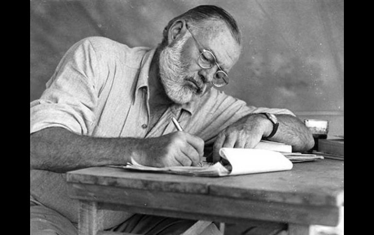 Ernset Hemingway: el aventurero, el bebedor, el mujeriego, pero sobre todo: Hemingway, el gran escritor. ARCHIVO  /