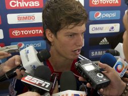 Fierro aseguró que gracias a su actuación en el Mundial se le abrieron las puertas en el primer equipo de Chivas.  /