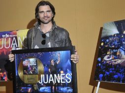 Juanes estará el 2 de septiembre en Guadalajara. EFE  /