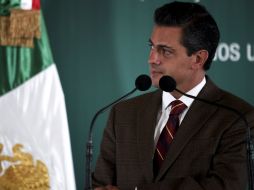 Enrique Peña Nieto ofrece conferencia de prensa este martes en la Ciudad de México. EL UNIVERSAL  /